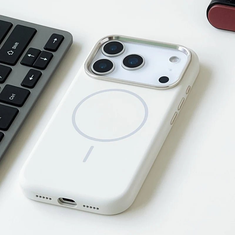 Velvety Silicone iPhone Case with MagSafe