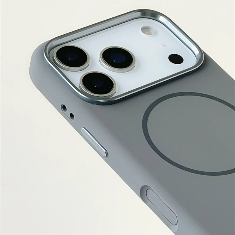 Velvety Silicone iPhone Case with MagSafe