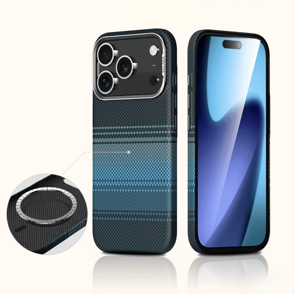 MagSafe Sunset Carbon Fiber iPhone Case