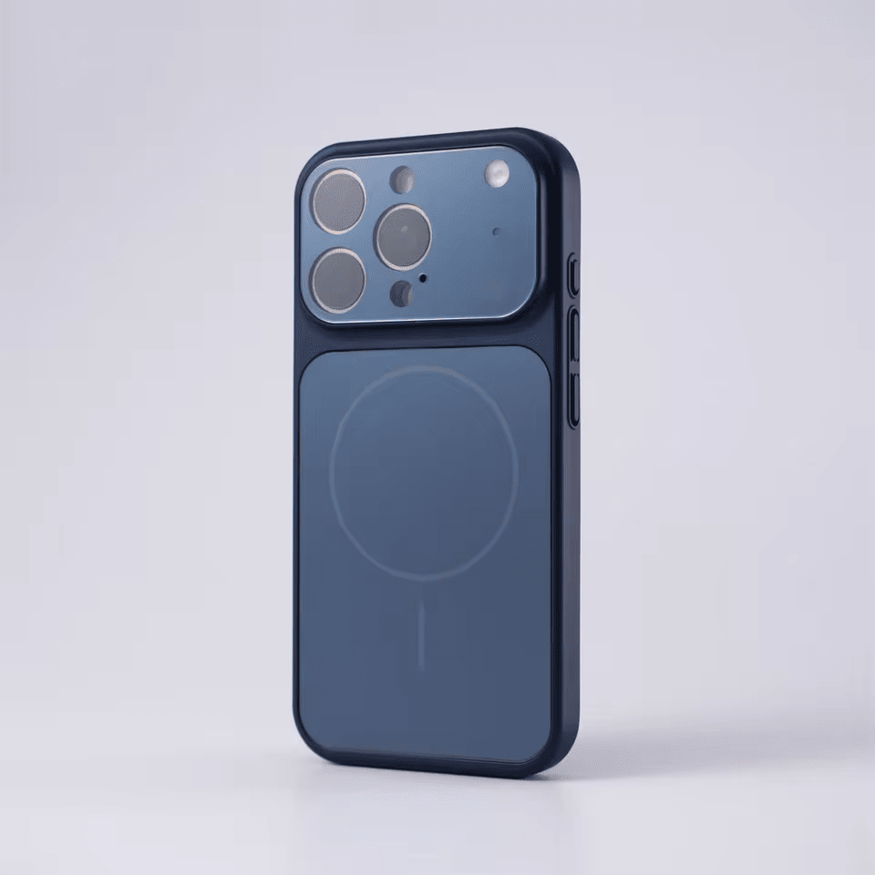 Matte iPhone Case Minimalist Design MagSafe