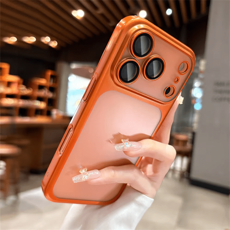 Minimalist Transparent Matte iPhone Case