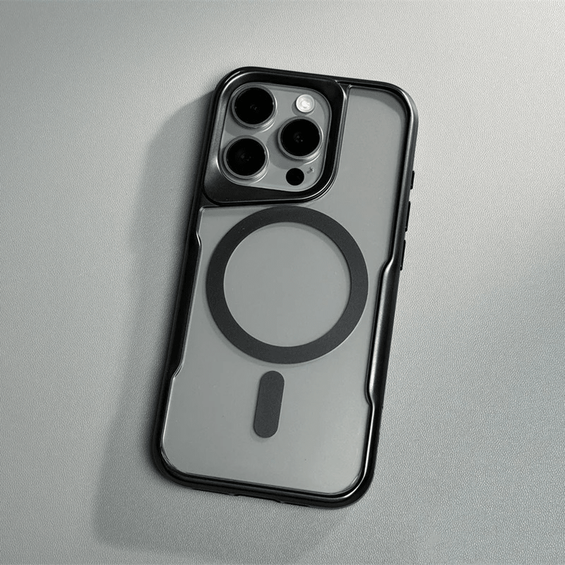 Minimalist Transparent iPhone Case with MagSafe
