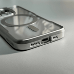 Minimalist Transparent iPhone Case with MagSafe