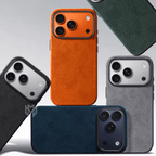 Premium MagSafe Italian Alcantara iPhone Case