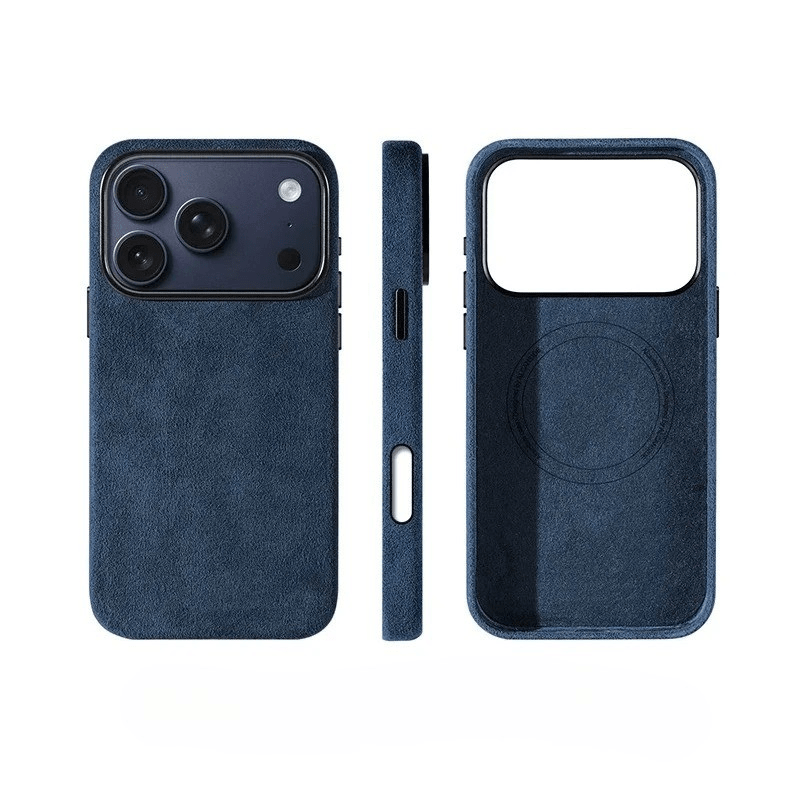 Premium MagSafe Italian Alcantara iPhone Case
