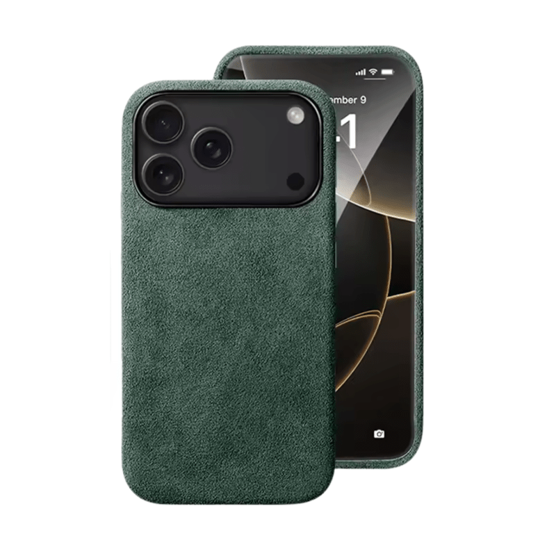 Premium MagSafe Italian Alcantara iPhone Case