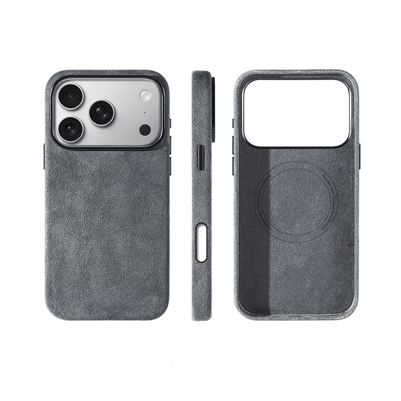 Premium MagSafe Italian Alcantara iPhone Case