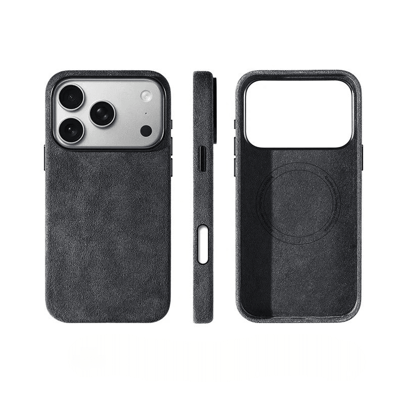 Premium MagSafe Italian Alcantara iPhone Case