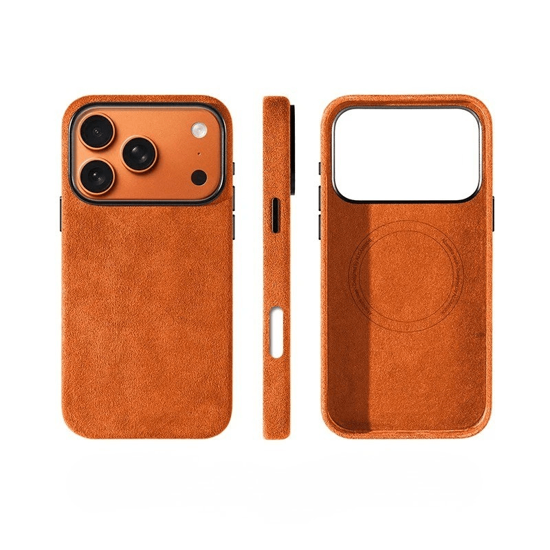 Premium MagSafe Italian Alcantara iPhone Case
