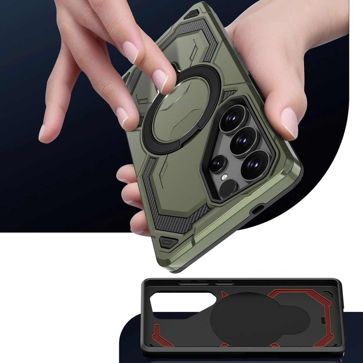 Samsung Anti-Impact Case with Retractable MagSafe