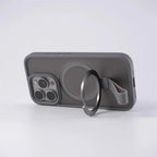 Matte iPhone Case with Silicone Strap with MagSafe
