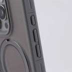 Matte iPhone Case with Silicone Strap with MagSafe
