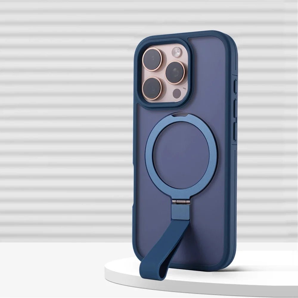 Matte iPhone Case with Silicone Strap with MagSafe