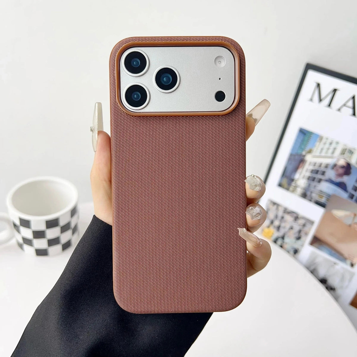 iPhone Case in Woven Fabric with MagSafe