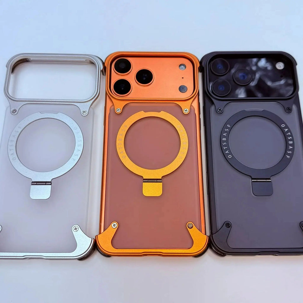 Metal Alloy iPhone Case with MagSafe Matte Finish