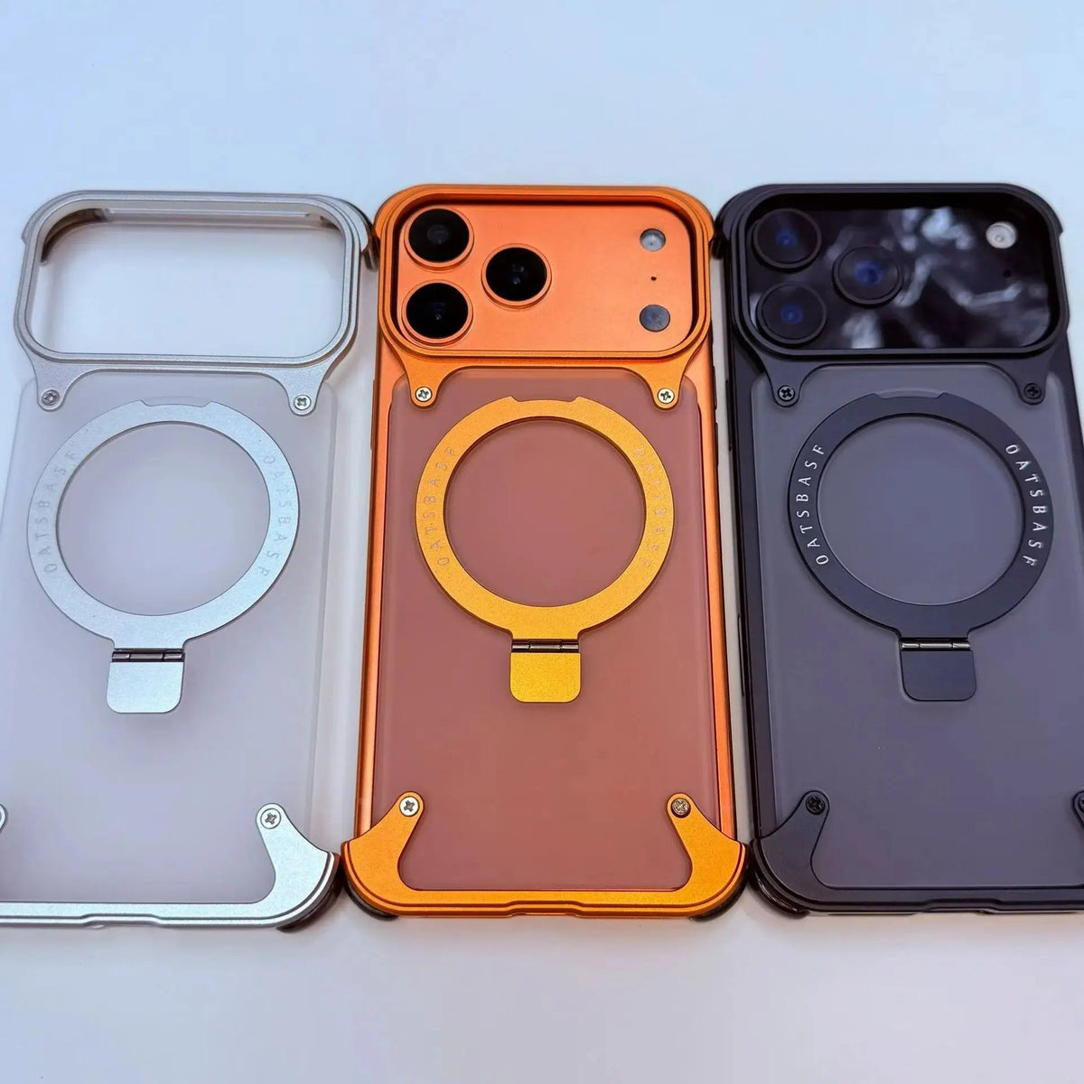 Metal Alloy iPhone Case with MagSafe Matte Finish