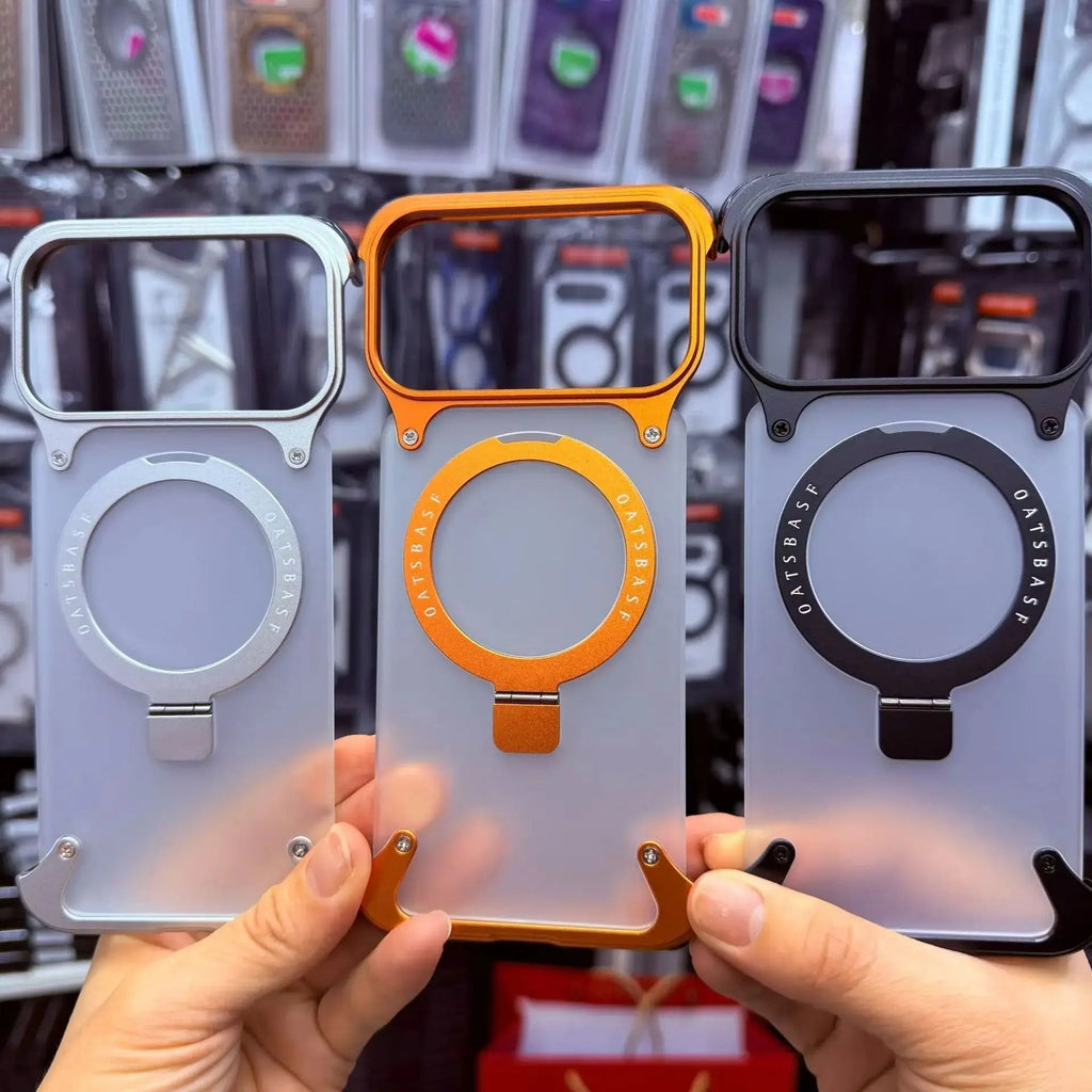 Metal Alloy iPhone Case with MagSafe Matte Finish