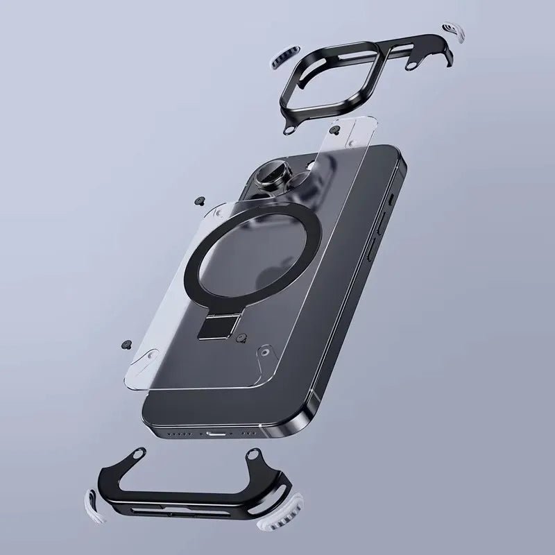 Metal Alloy iPhone Case with MagSafe Matte Finish