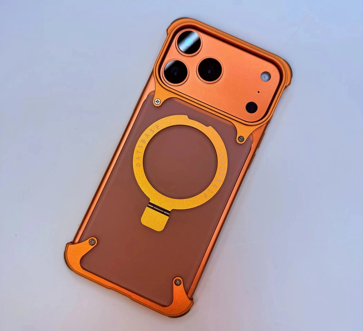 Metal Alloy iPhone Case with MagSafe Matte Finish