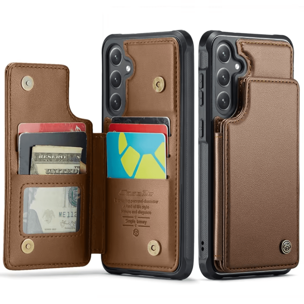 Samsung Leather Case with Magnetic Wallet