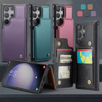 Samsung Leather Case with Magnetic Wallet