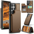 Samsung Leather Case with Magnetic Wallet