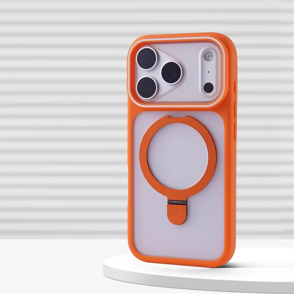 Premium Matte iPhone Case with Retractable Stand