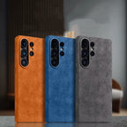 Samsung Case in Premium Italian Alcantara