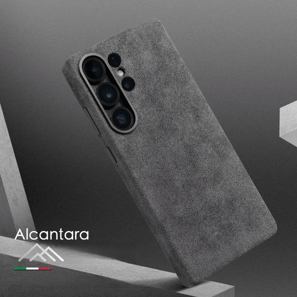 Samsung Case in Premium Italian Alcantara