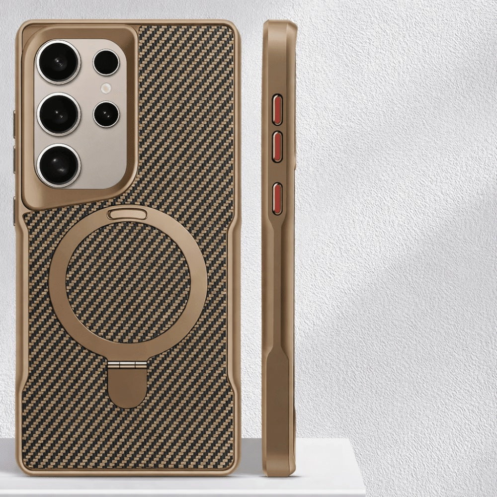 Samsung Case with Carbon Finish and MagSafe Charging