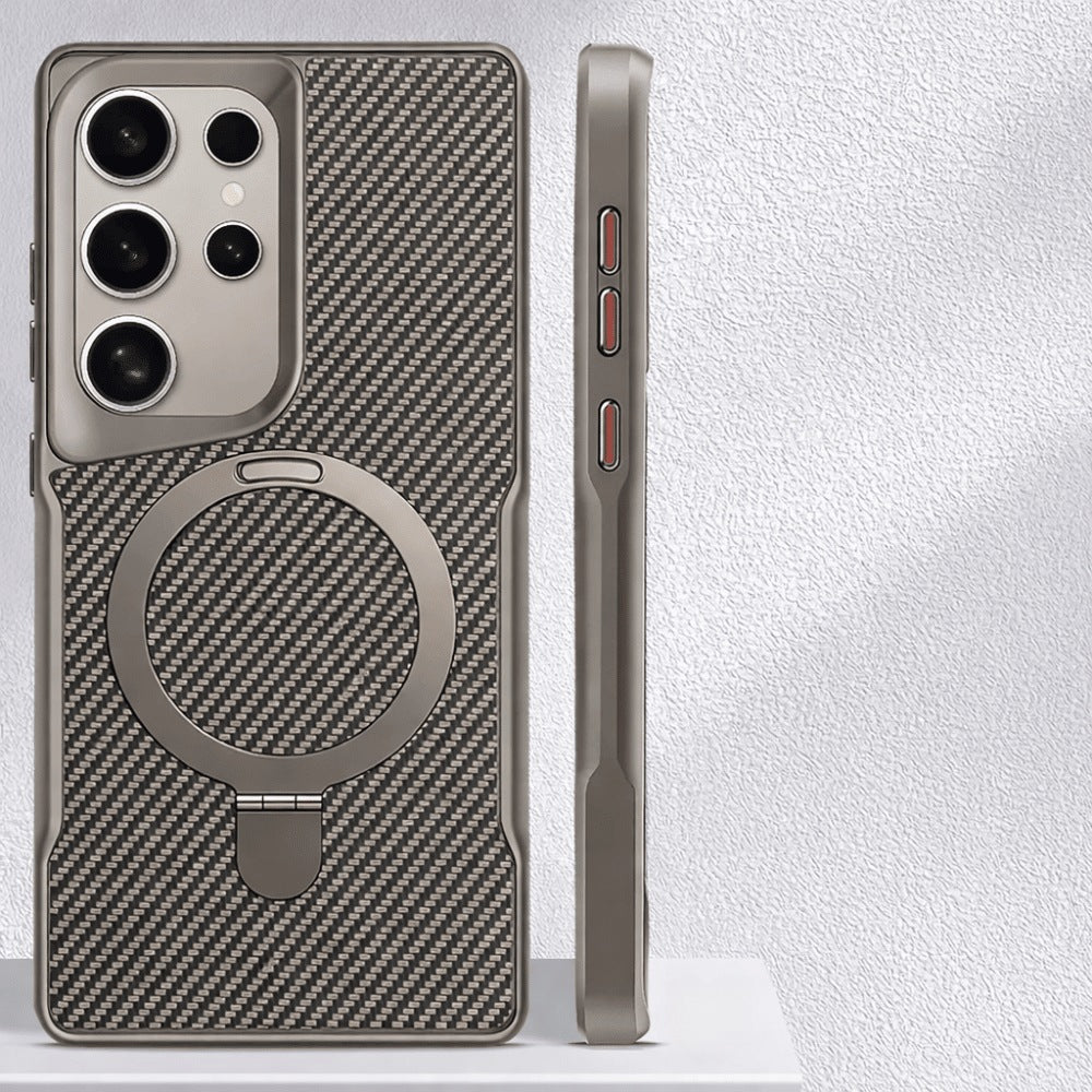 Samsung Case with Carbon Finish and MagSafe Charging