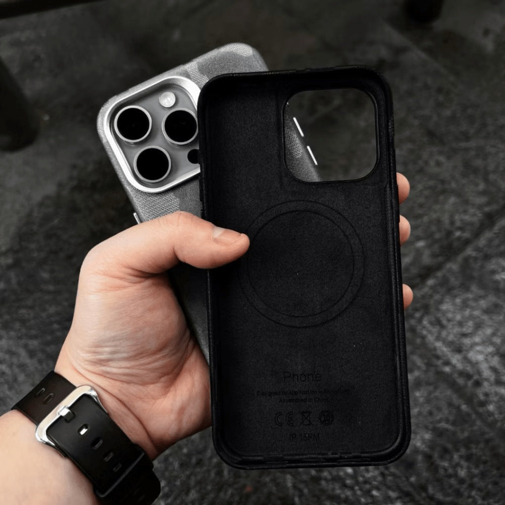 MagSafe Minimalist Camouflage iPhone Case