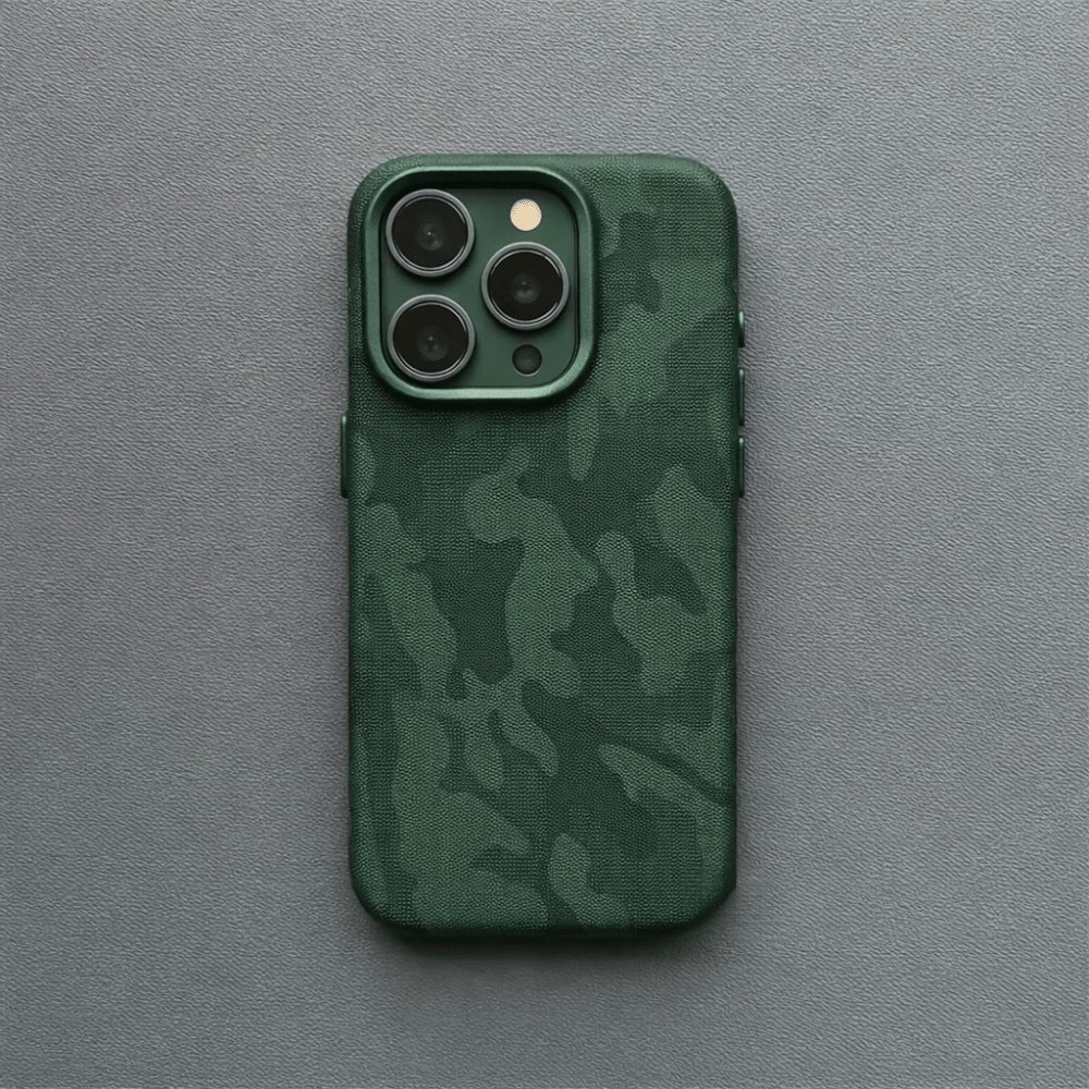 MagSafe Minimalist Camouflage iPhone Case