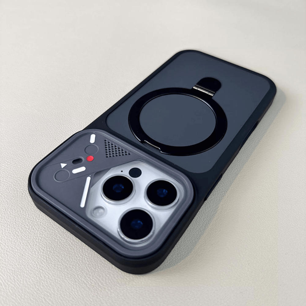 Anti-Impact Case 360° Retractable MagSafe Support