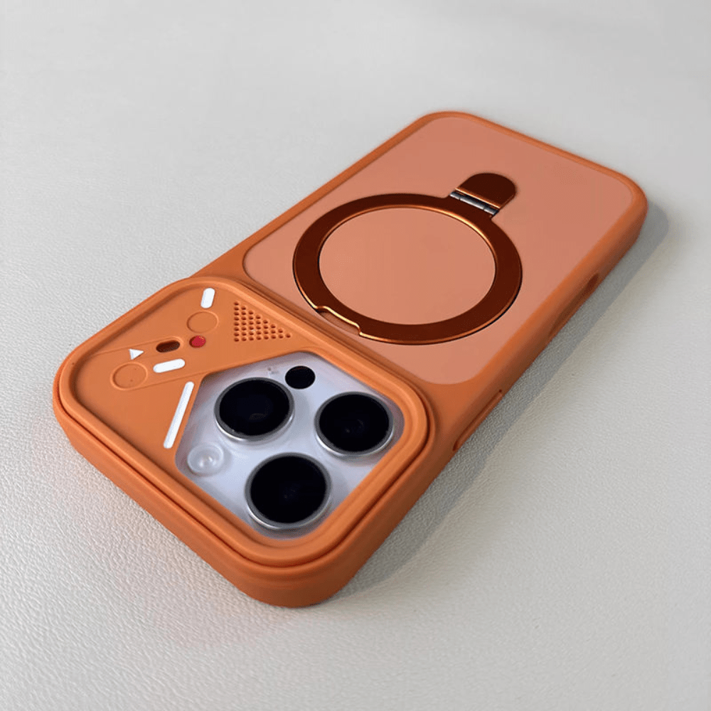 Anti-Impact Case 360° Retractable MagSafe Support