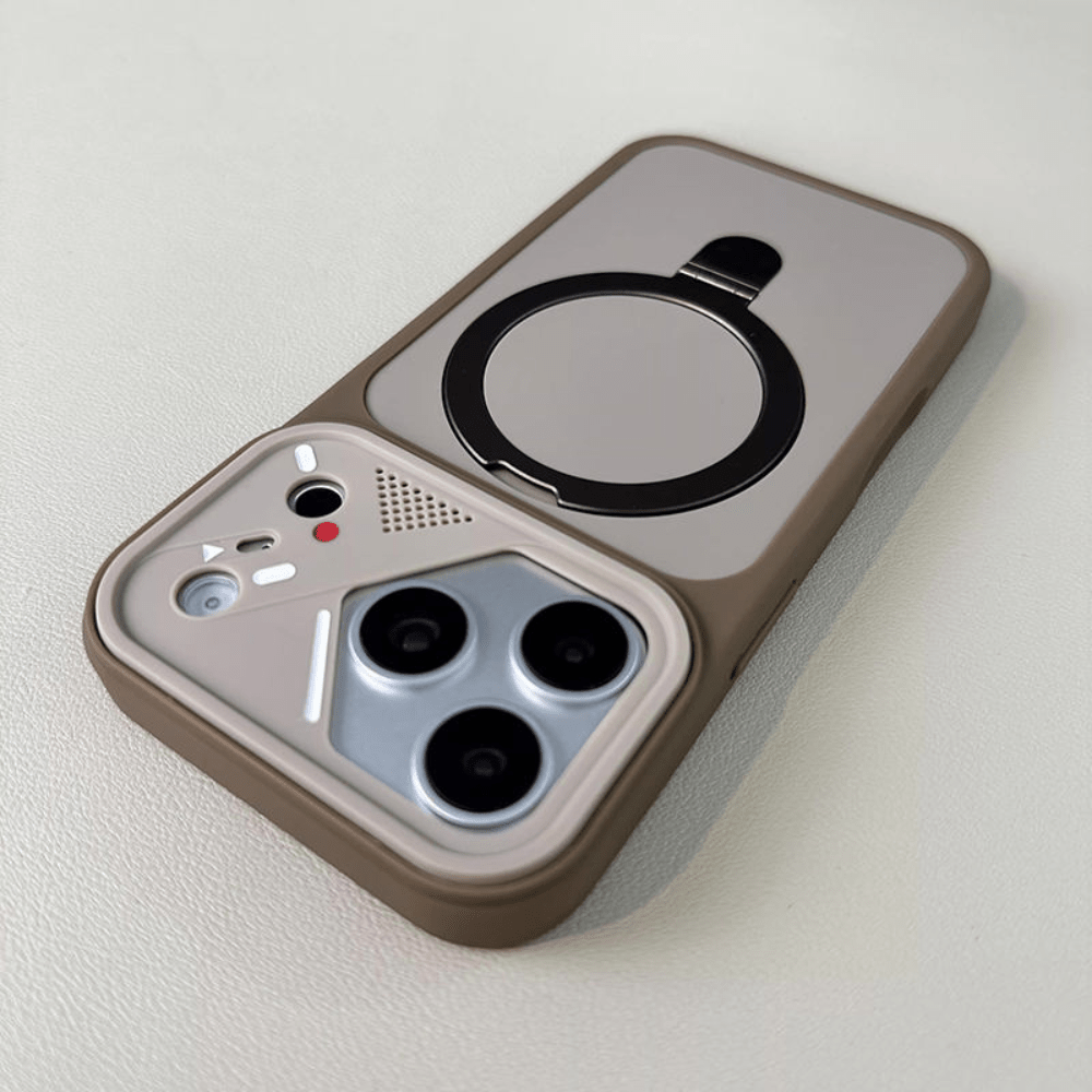 Anti-Impact Case 360° Retractable MagSafe Support