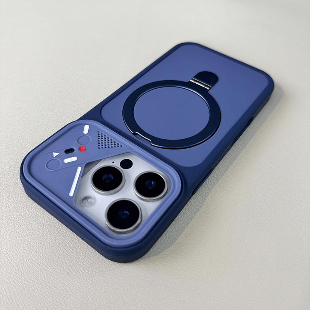 Anti-Impact Case 360° Retractable MagSafe Support