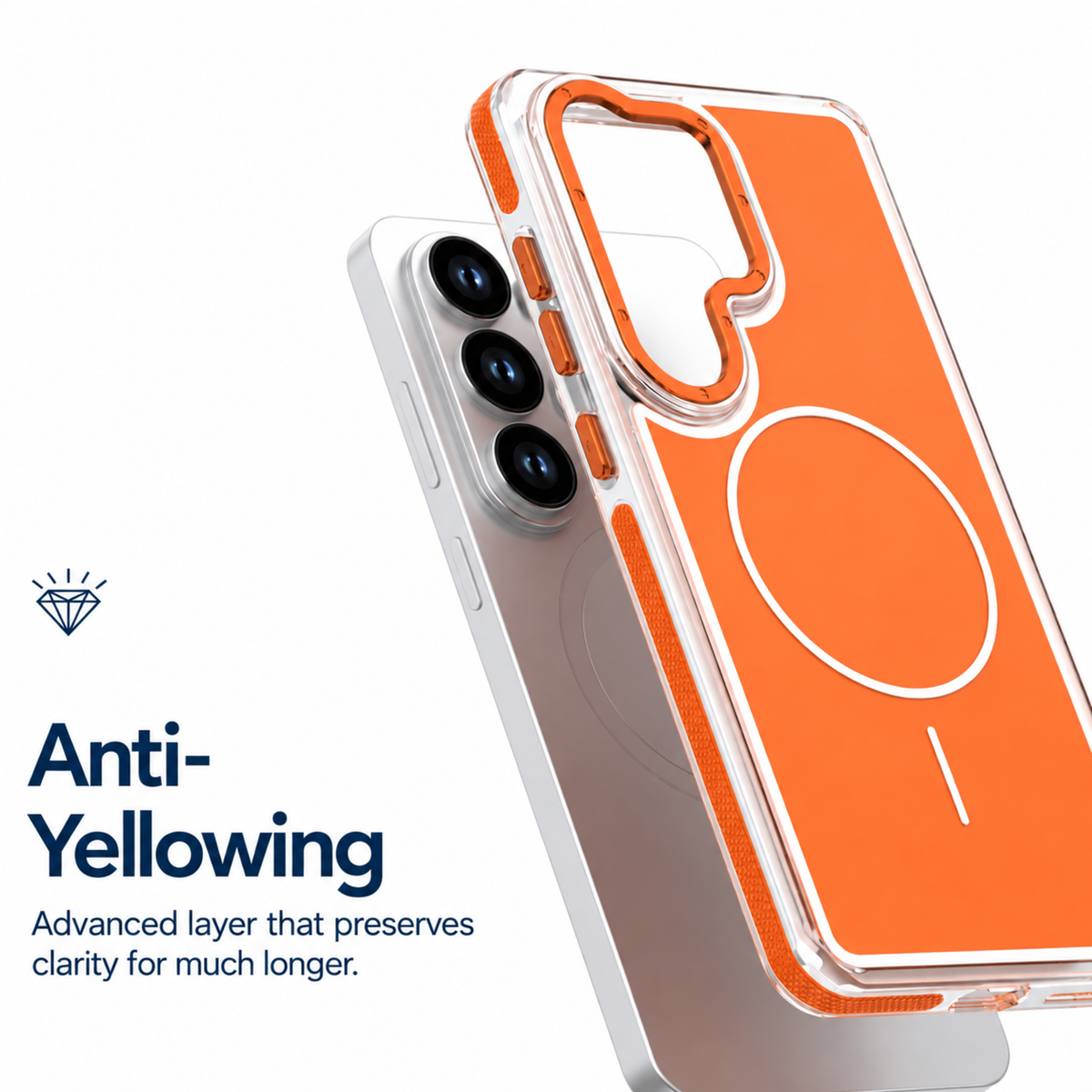 Samsung Silicone Anti-Impact MagSafe Case