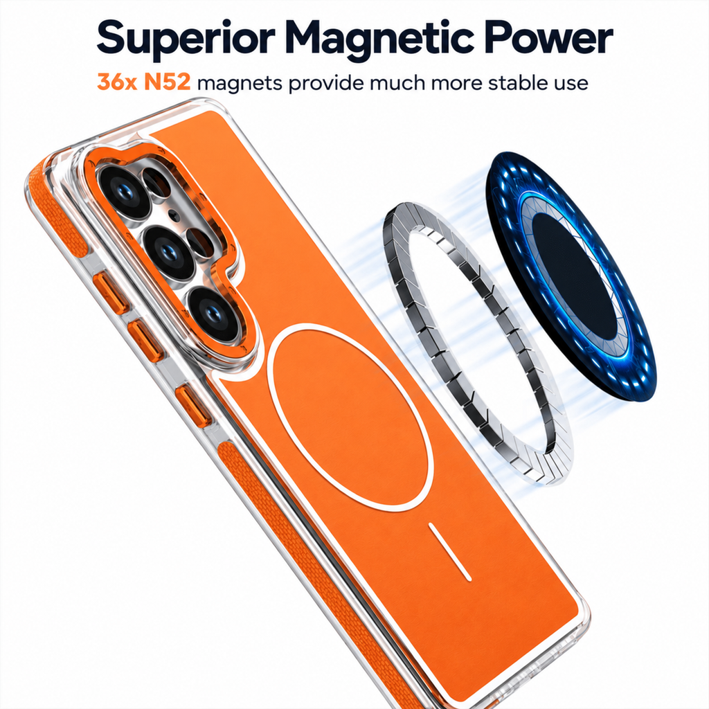 Samsung Silicone Anti-Impact MagSafe Case