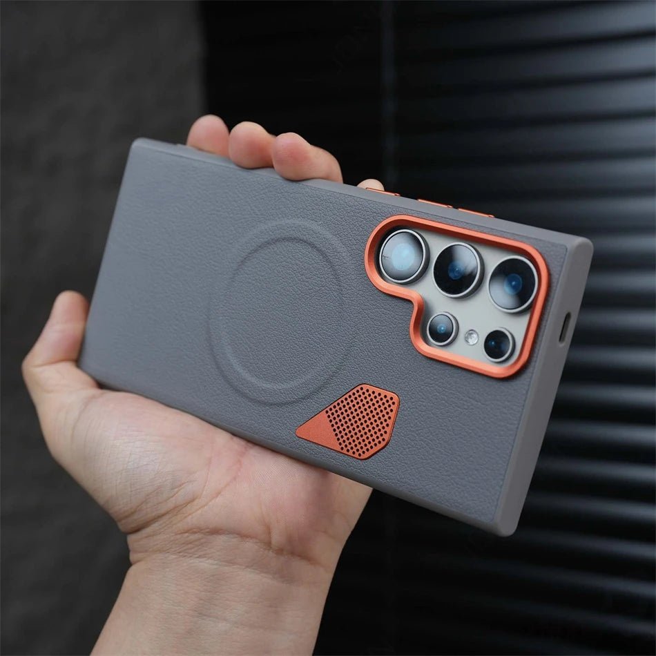Samsung MagSafe Heat Dissipation Leather Case