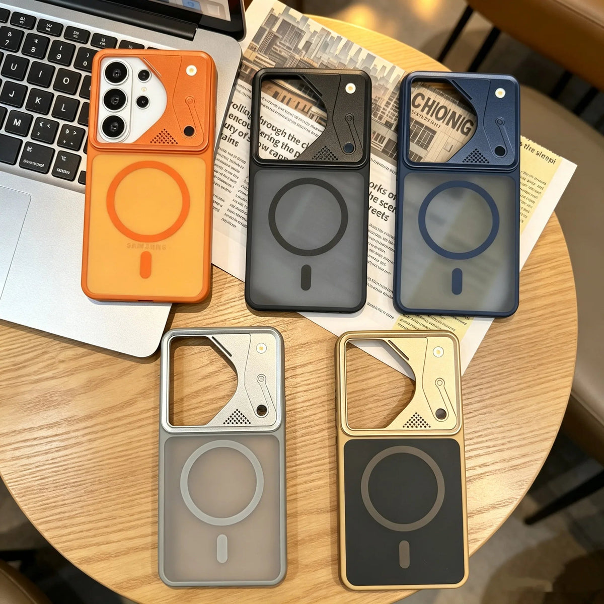 Samsung Ultra Matte Transparent Case with MagSafe