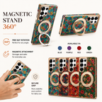 Samsung Floral Cork Case and 360° Support
