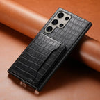 Samsung Leather Wallet Case with Folding Stand