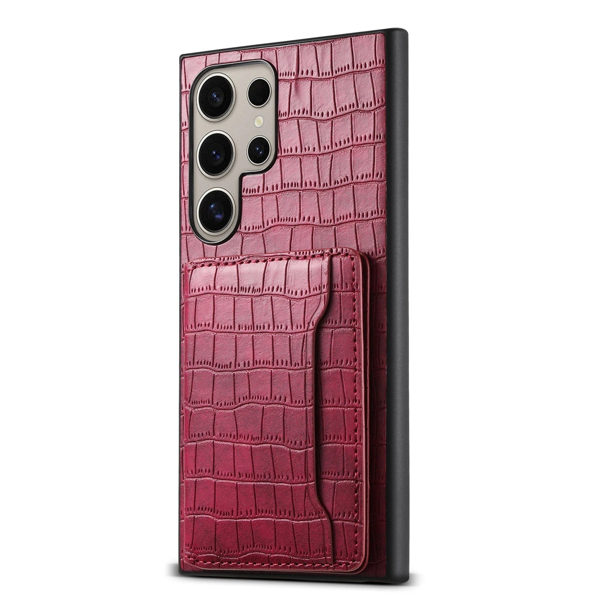 Samsung Leather Wallet Case with Folding Stand