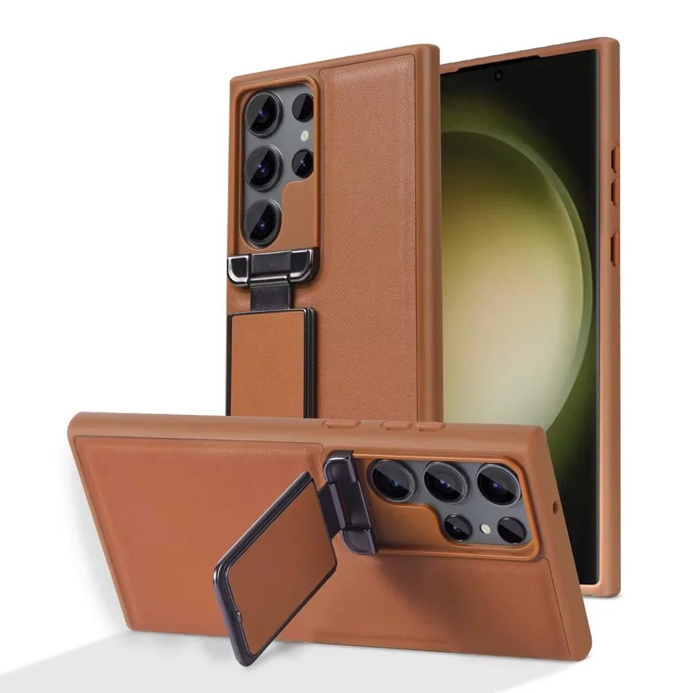 Samsung Ultra Classic Leather Case with Folding Stand