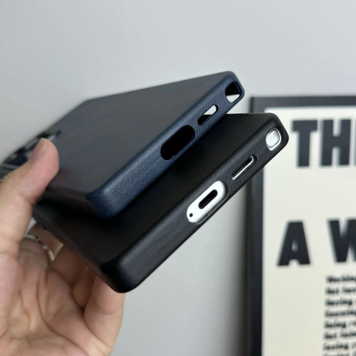 Samsung Ultra Retro Leather Case with Lens Frame
