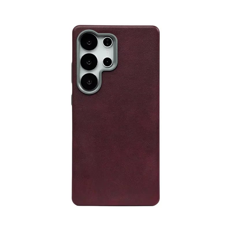 Samsung Ultra Retro Leather Case with Lens Frame