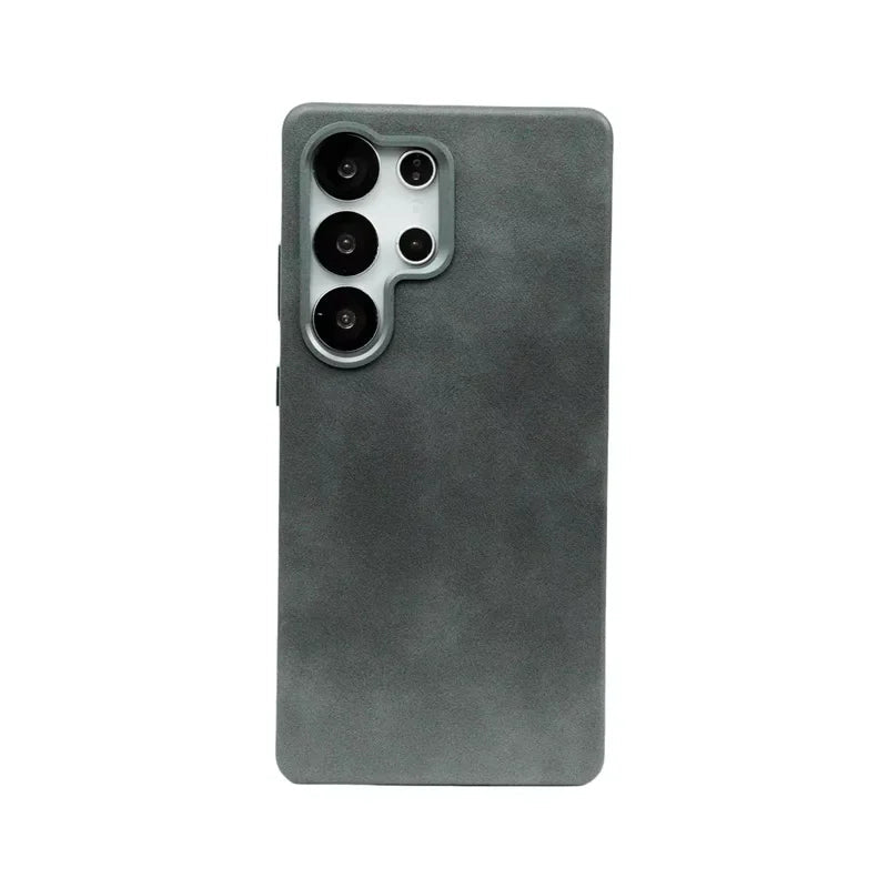 Samsung Ultra Retro Leather Case with Lens Frame