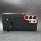 Samsung S26 Metal Case with Swivel Stand and MagSafe