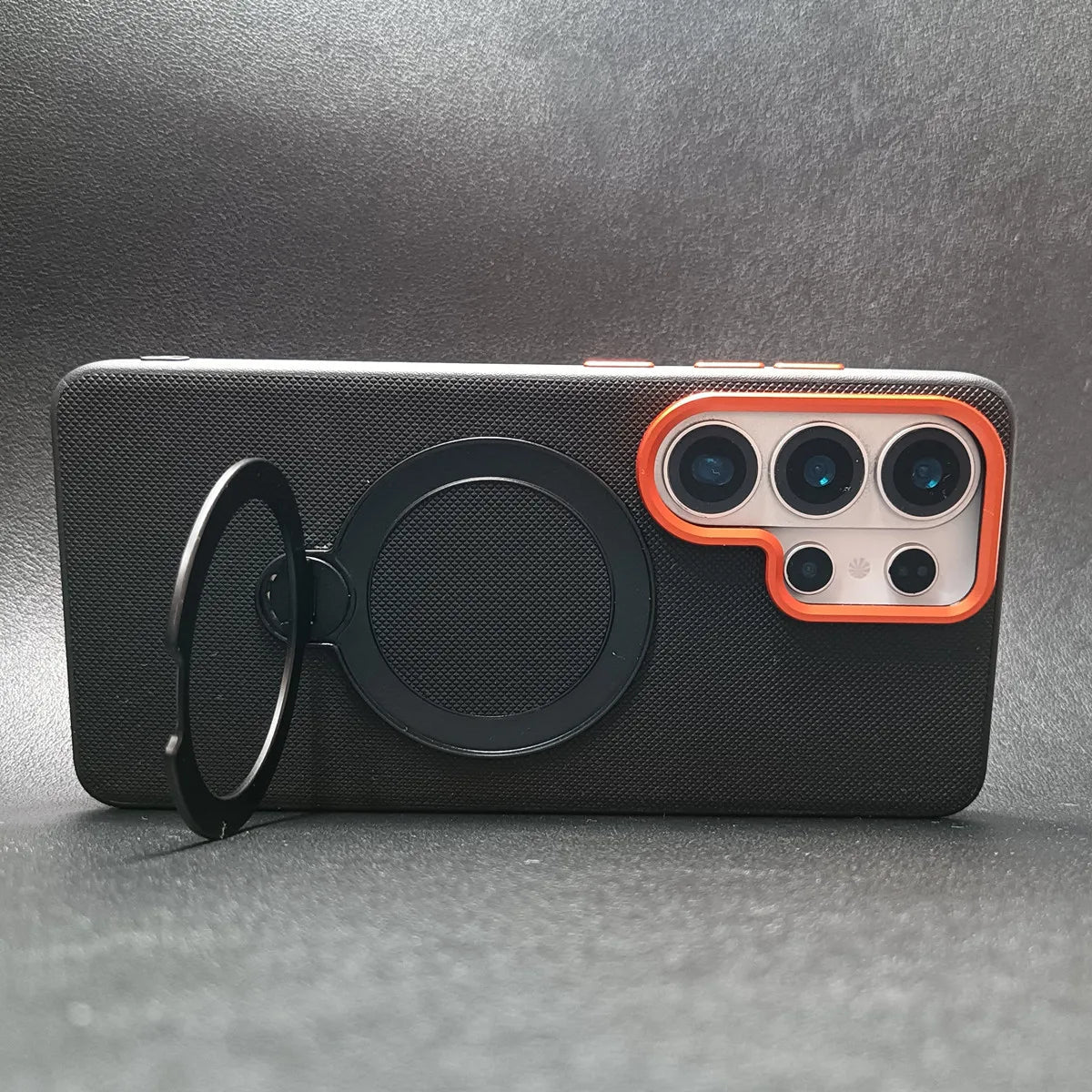 Samsung S26 Metal Case with Swivel Stand and MagSafe